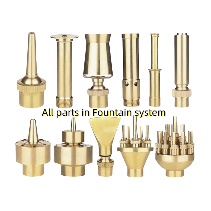 หัวน้ำพุ – รูปแบบน้ำแบบกำหนดเอง 1/2