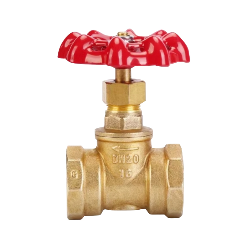 วาล์วประตูทองเหลืองแบบเต็มพอร์ต